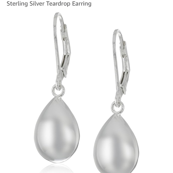 Jewelry - Sterling Silver Teardrop Earrings